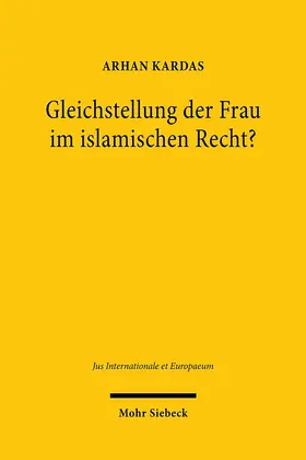 Kardas |  Gleichstellung der Frau im islamischen Recht? | eBook | Sack Fachmedien