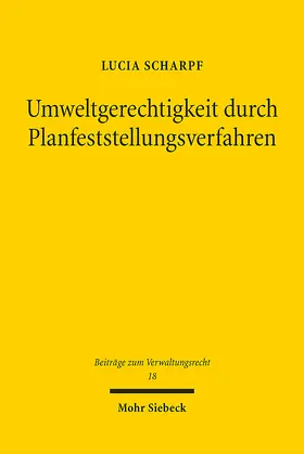 Scharpf |  Umweltgerechtigkeit durch Planfeststellungsverfahren | eBook | Sack Fachmedien