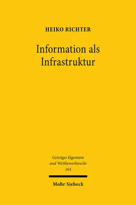 Richter |  Information als Infrastruktur | Buch |  Sack Fachmedien