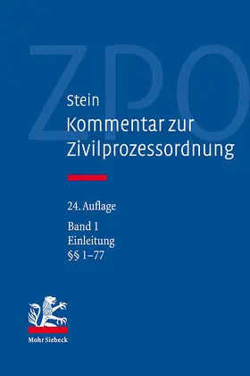 Stein |  Kommentar zur Zivilprozessordnung | Buch |  Sack Fachmedien