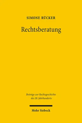 Rücker | Rechtsberatung | E-Book | sack.de