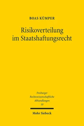 Kümper |  Risikoverteilung im Staatshaftungsrecht | eBook | Sack Fachmedien