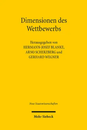 Backhaus / Blanke / Müller |  Dimensionen des Wettbewerbs | eBook | Sack Fachmedien