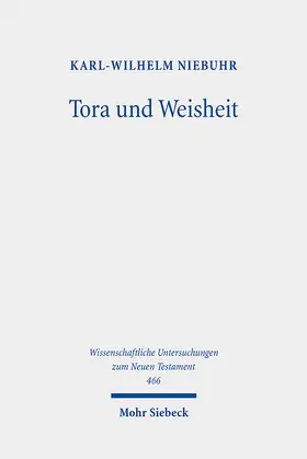 Niebuhr |  Tora und Weisheit | Buch |  Sack Fachmedien