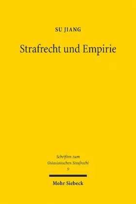 Jiang |  Strafrecht und Empirie | eBook | Sack Fachmedien