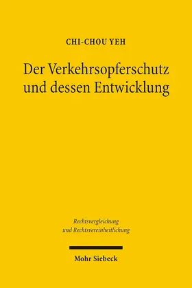 Yeh |  Der Verkehrsopferschutz und dessen Entwicklung | eBook | Sack Fachmedien