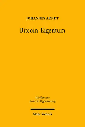Arndt |  Bitcoin-Eigentum | Buch |  Sack Fachmedien