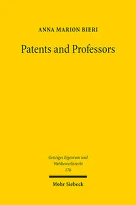 Bieri |  Patents and Professors | Buch |  Sack Fachmedien