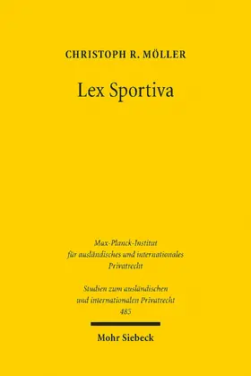 Möller |  Lex Sportiva | eBook | Sack Fachmedien