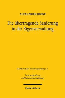 Joost | Die übertragende Sanierung in der Eigenverwaltung | E-Book | sack.de