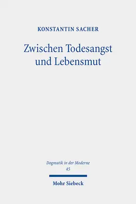 Sacher |  Zwischen Todesangst und Lebensmut | Buch |  Sack Fachmedien