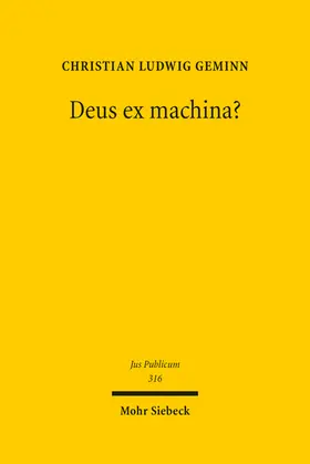 Geminn |  Deus ex machina? | Buch |  Sack Fachmedien
