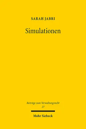 Jabri | Simulationen | E-Book | sack.de