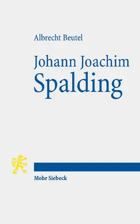 Beutel |  Johann Joachim Spalding | eBook | Sack Fachmedien