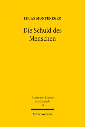 Montenegro | Die Schuld des Menschen | Buch | 978-3-16-162334-9 | www2.sack.de