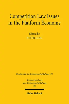 Jung |  Competition Law Issues in the Platform Economy | eBook | Sack Fachmedien