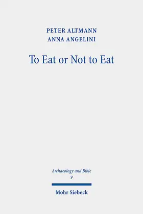 Altmann / Angelini |  To Eat or Not to Eat | Buch |  Sack Fachmedien