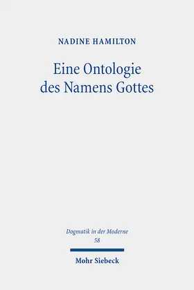 Hamilton |  Eine Ontologie des Namens Gottes | eBook | Sack Fachmedien