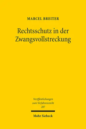 Breiter | Rechtsschutz in der Zwangsvollstreckung | E-Book | sack.de