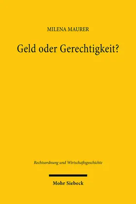 Maurer | Geld oder Gerechtigkeit? | E-Book | www2.sack.de