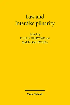 Hellwege / Soniewicka |  Law and Interdisciplinarity | Buch |  Sack Fachmedien