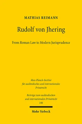 Reimann |  Rudolf von Jhering | eBook | Sack Fachmedien