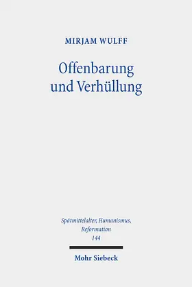 Wulff |  Offenbarung und Verhüllung | Buch |  Sack Fachmedien