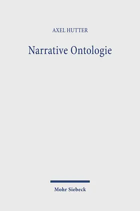 Hutter |  Narrative Ontologie | Buch |  Sack Fachmedien