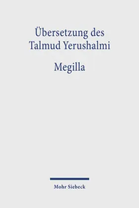 Hengel / Neusner / Schäfer |  Übersetzung des Talmud Yerushalmi | Buch |  Sack Fachmedien