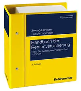 Zweng / Böhle-Zweng / Scheerer |  Handbuch der Rentenversicherung | Loseblattwerk |  Sack Fachmedien