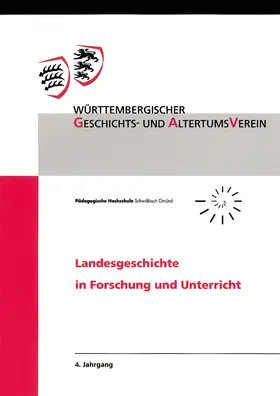 Fritz / Wittneben |  Landesgeschichte in Forschung und Unterricht 4. Jahrgang | Buch |  Sack Fachmedien