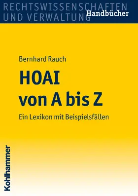 Rauch |  HOAI von A bis Z | Buch |  Sack Fachmedien