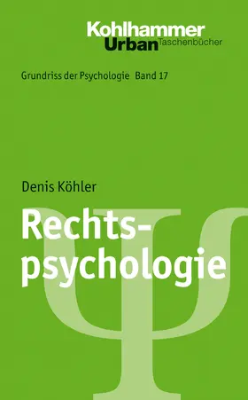 Köhler |  Grundriss der Psychologie | Buch |  Sack Fachmedien