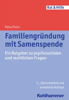 Thorn |  Familiengründung mit Samenspende | Buch |  Sack Fachmedien