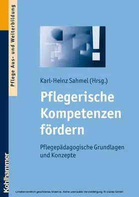 Sahmel |  Pflegerische Kompetenzen fördern | eBook | Sack Fachmedien
