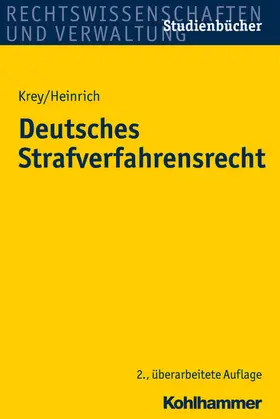 Heinrich | Deutsches Strafverfahrensrecht | E-Book | sack.de