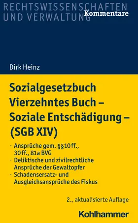 Heinz | Sozialgesetzbuch Vierzehntes Buch - Soziale Entschädigung - (SGB XIV) | Buch | 978-3-17-030059-0 | sack.de