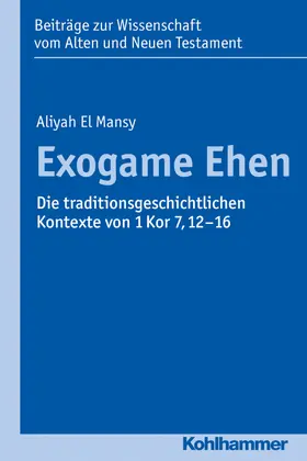 El Mansy |  Exogame Ehen | Buch |  Sack Fachmedien