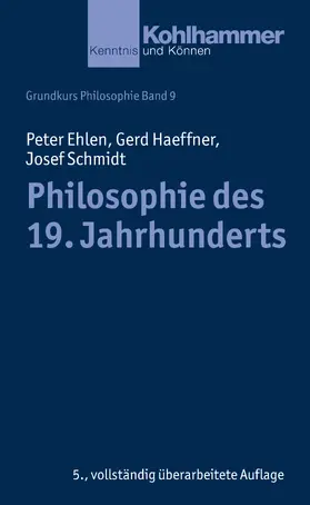 Ehlen / Haeffner / Schmidt |  Philosophie des 19. Jahrhunderts | eBook | Sack Fachmedien