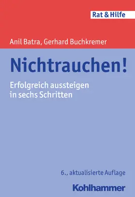 Batra / Buchkremer |  Nichtrauchen! | Buch |  Sack Fachmedien