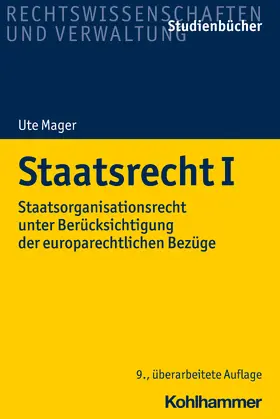 Mager |  Staatsrecht I | Buch |  Sack Fachmedien