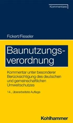 Stühler / Schimpfermann | Baunutzungsverordnung | E-Book | www2.sack.de