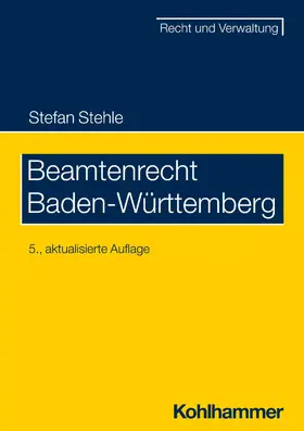 Stehle | Beamtenrecht Baden-Württemberg | E-Book | sack.de