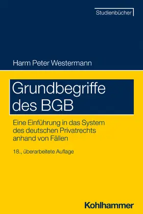 Westermann |  Grundbegriffe des BGB | Buch |  Sack Fachmedien