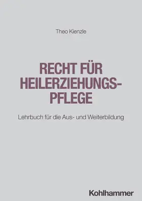 Kienzle |  Recht für Heilerziehungspflege | Buch |  Sack Fachmedien