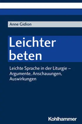 Gidion |  Leichter beten | Buch |  Sack Fachmedien