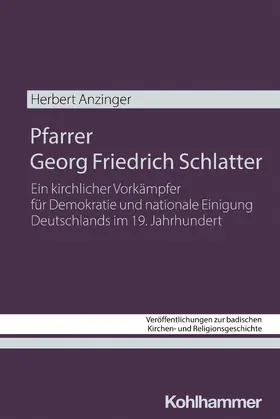 Anzinger |  Pfarrer Georg Friedrich Schlatter | Buch |  Sack Fachmedien