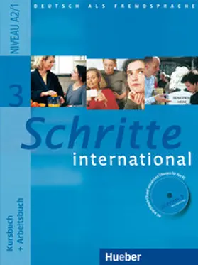 Hilpert / Niebisch / Penning-Hiemstra |  Schritte international 3. Kursbuch + Arbeitsbuch mit Audio-CD zum Arbeitsbuch und interaktiven Übungen | Buch |  Sack Fachmedien