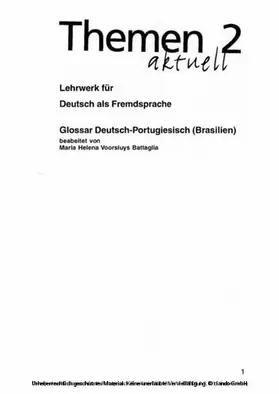 Aufderstraße / Bock / Müller |  Themen aktuell 2 | eBook | Sack Fachmedien