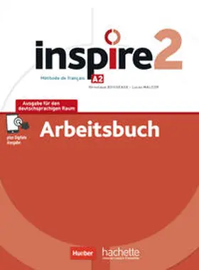 Boisseaux / Malcor |  Inspire 2 - Ausgabe für den deutschsprachigen Raum. Arbeitsbuch mit Audios online und Code | Buch |  Sack Fachmedien